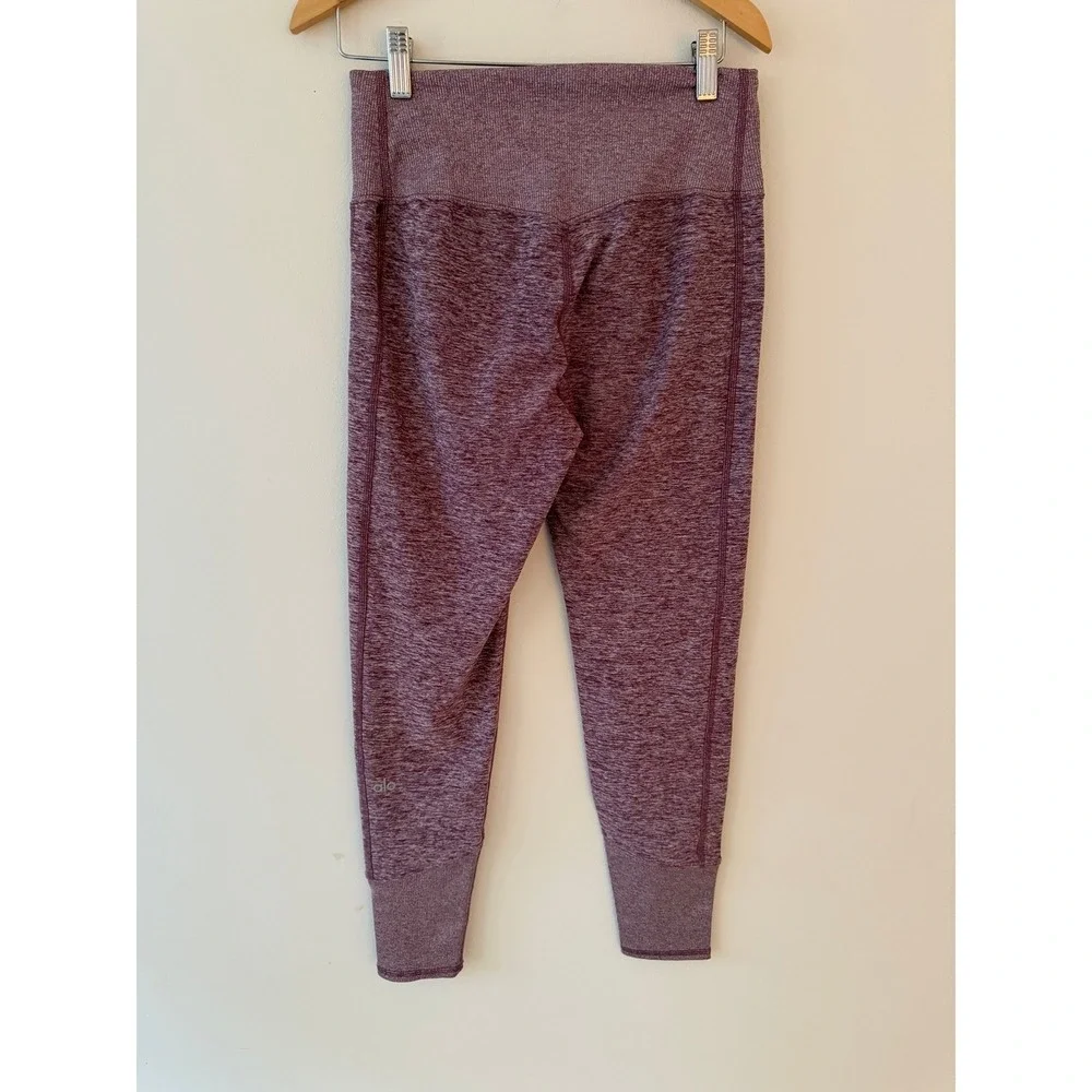 alo High Waist Alosoft Lounge Legging Parisian Pink Heather Medium
